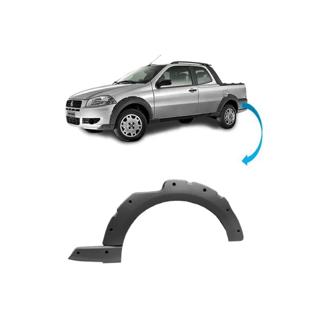 Moldura Paralama Traseiro Esquerdo Fiat 100175611