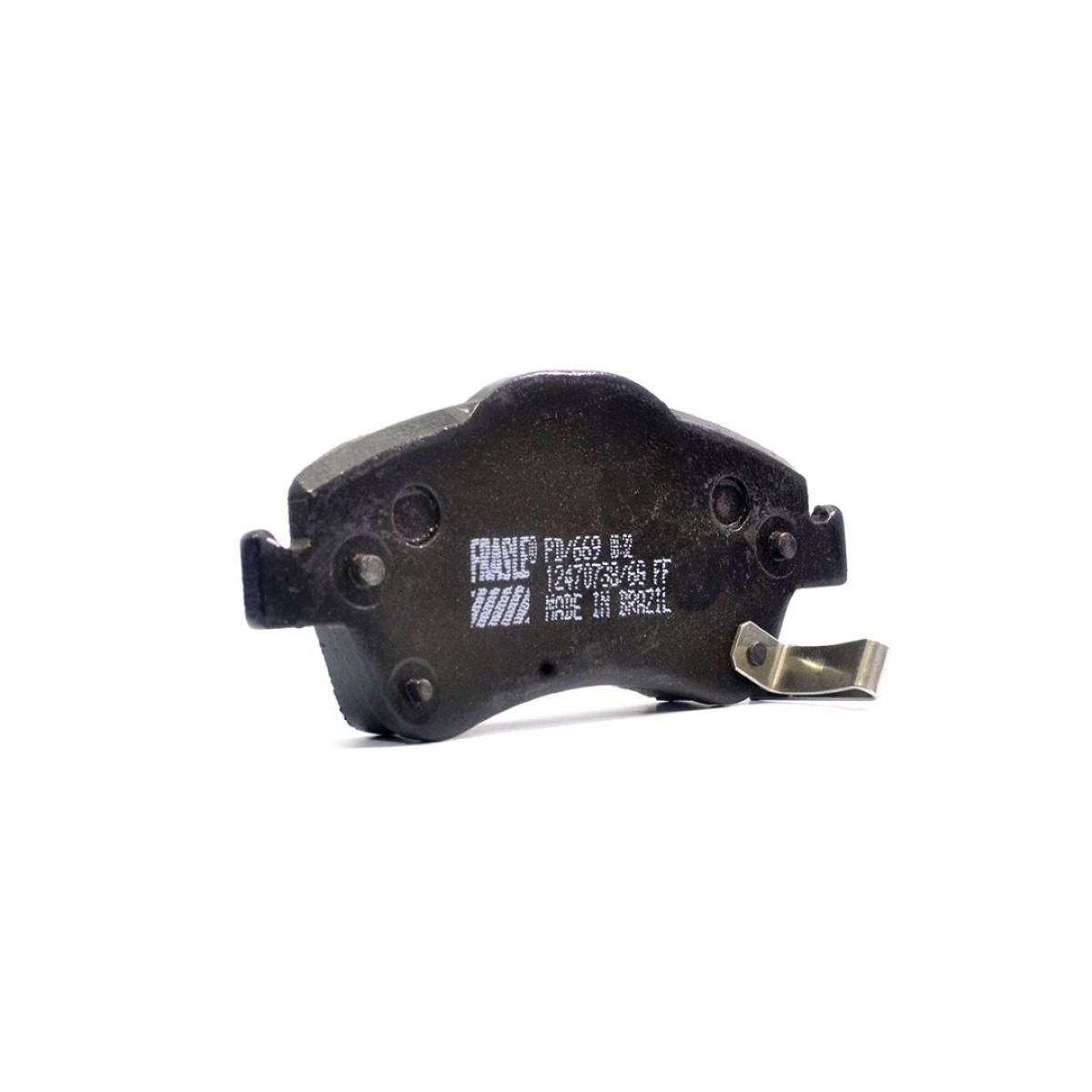 Pastilha De Freio Diant Corolla 08/ Fras-Le Pd669 Jogo<Br>