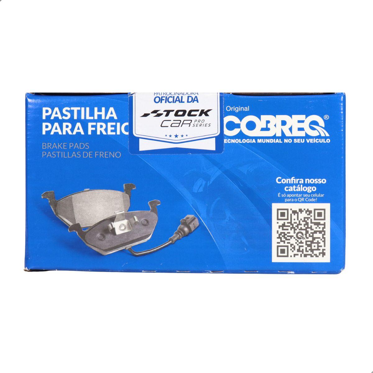 Pastilha De Freio Corolla Cross 2021/ Cobreq N2168