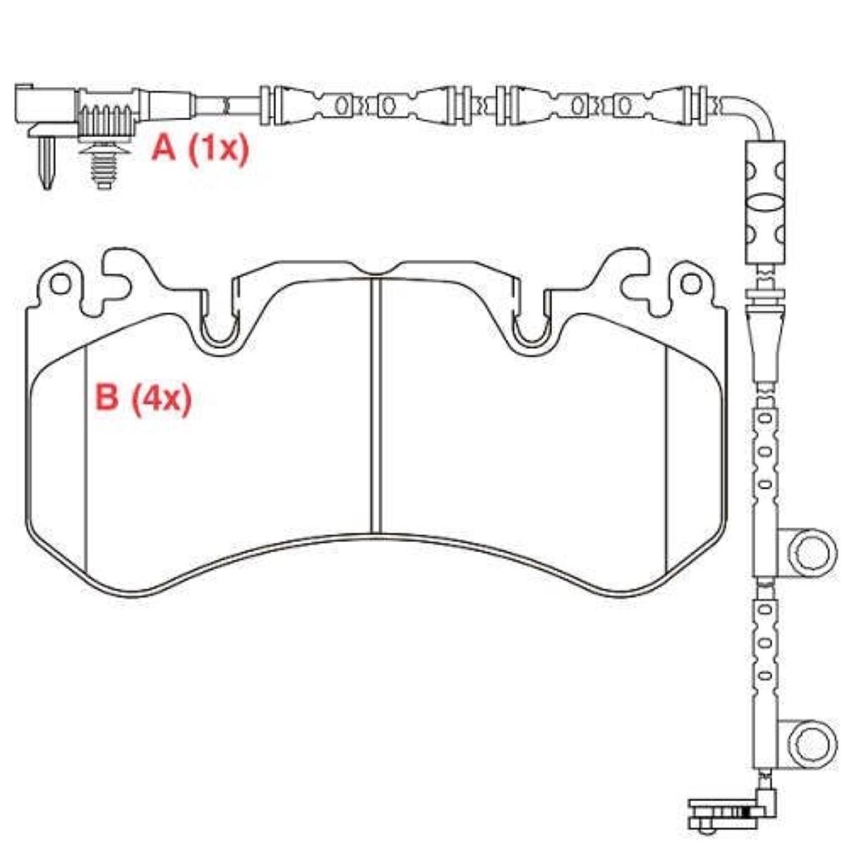 Pastilha Freio Range Rover Iii Iv Sport 4.4 5.0 Willtec Pw893