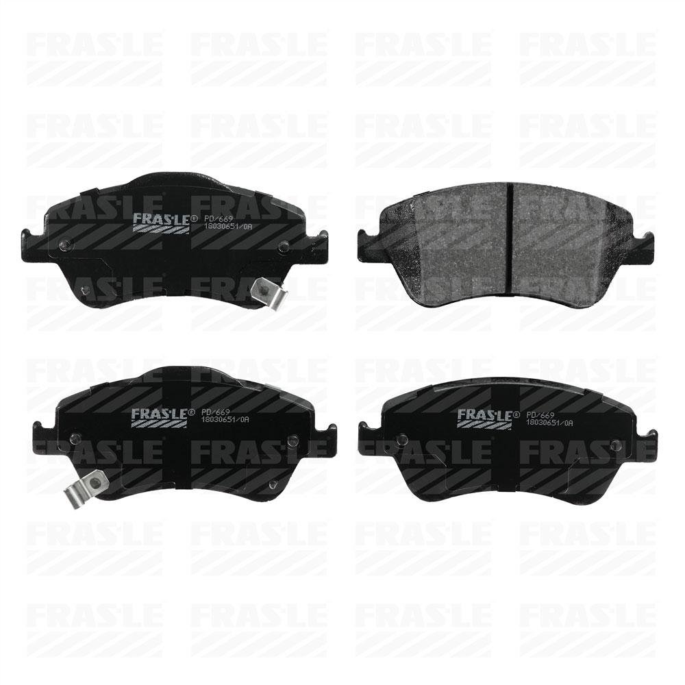 Pastilha De Freio Diant Corolla 08/ Fras-Le Pd669 Jogo<Br>
