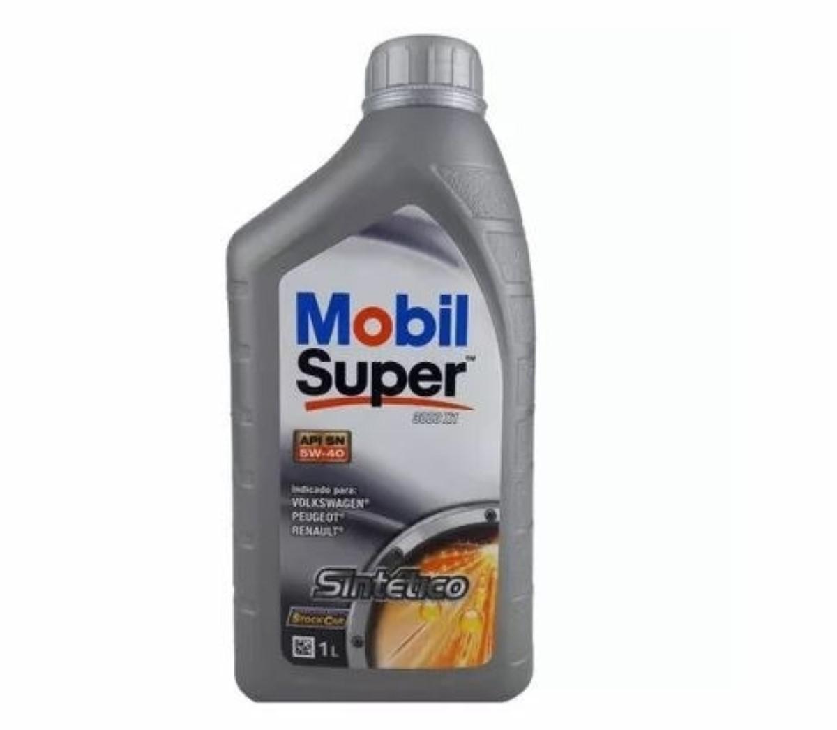 Oleo Motor 5W40 Sintetico 3000 X1 Sn/Cf Mobil 121677