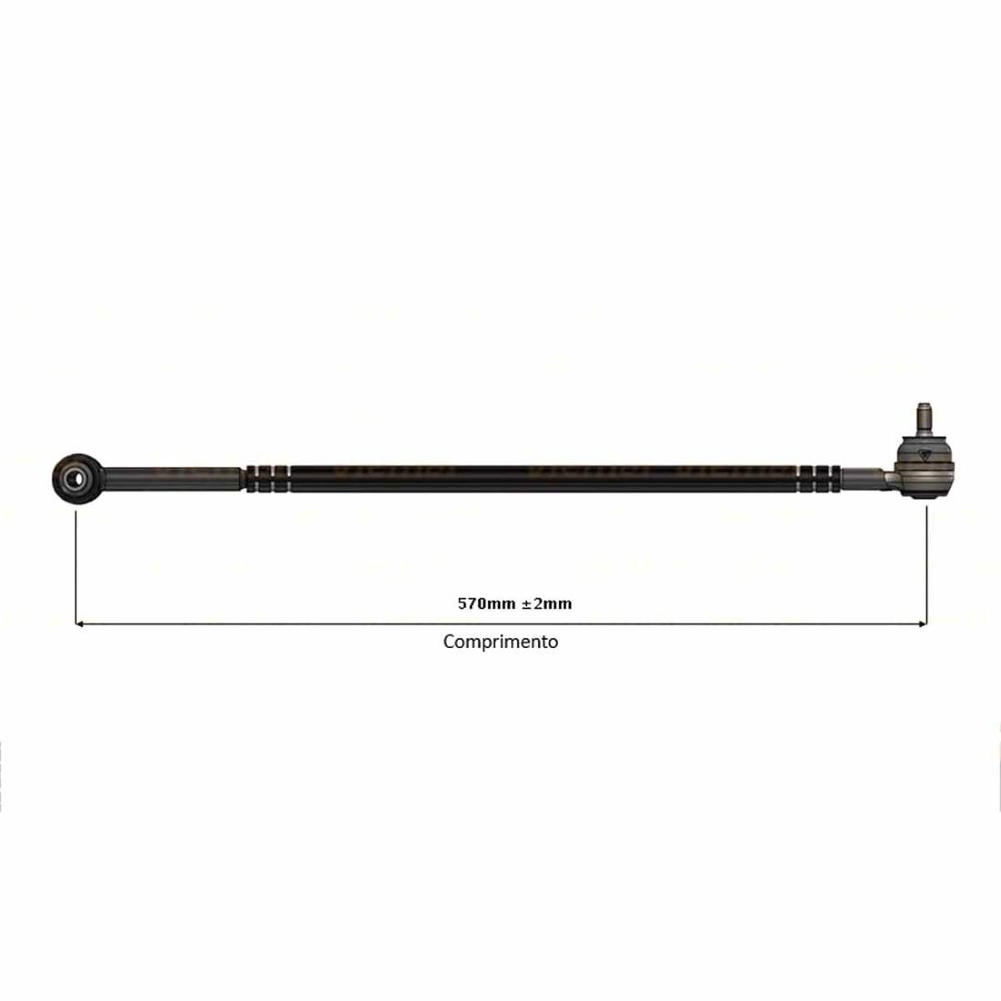 Barra Direcao Esquerda Gol Saveiro G1 1982/ Viemar 750243