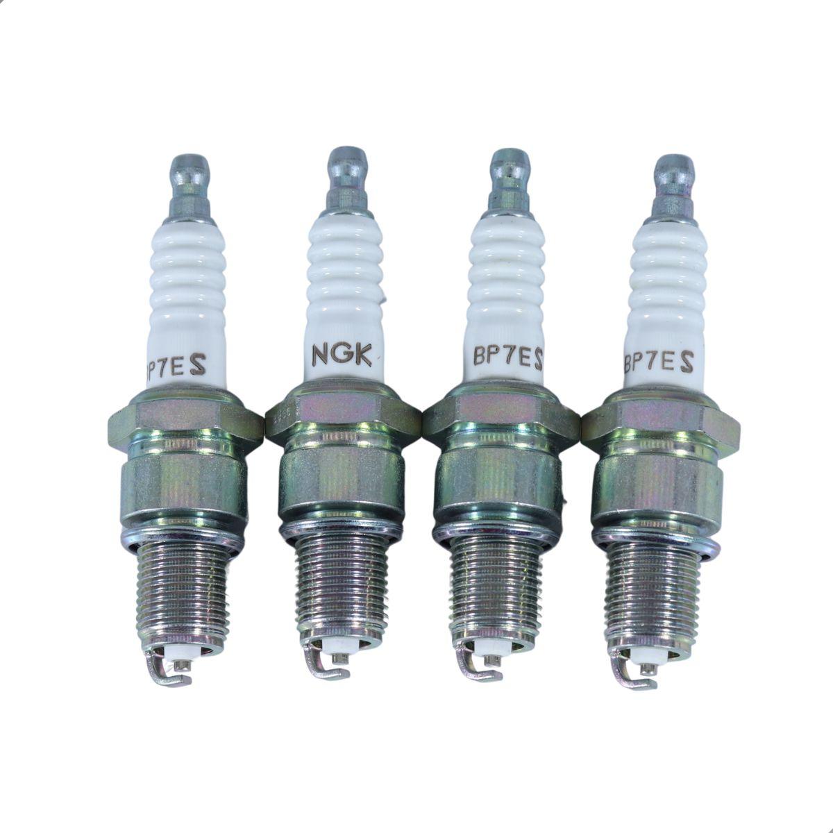 Vela De Ignição 147 Elba Fiorino Premio Uno 280S Ngk Bp7Es