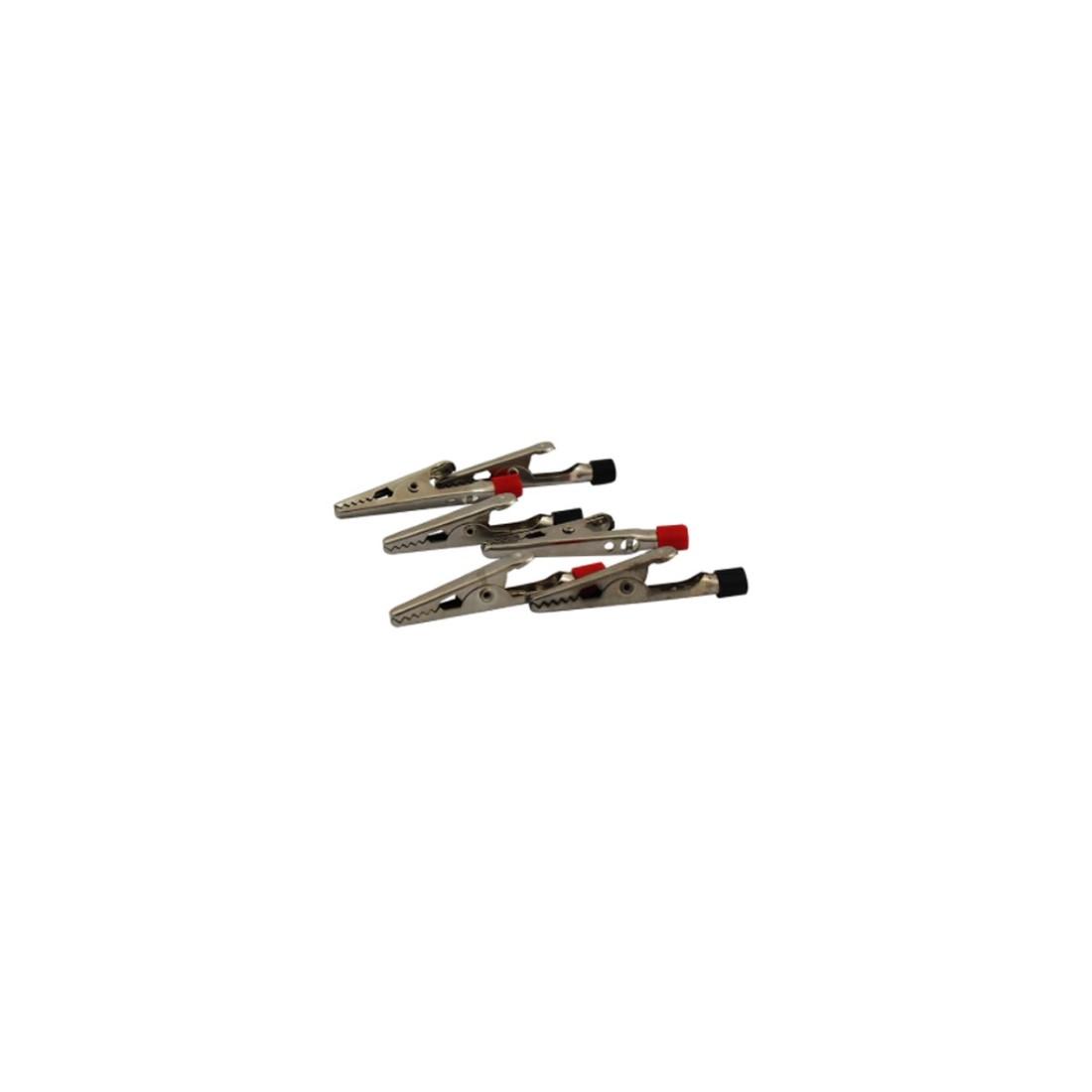 Clips Terminal Eletrico Tipo Jacare 6 Pecas Western 1226