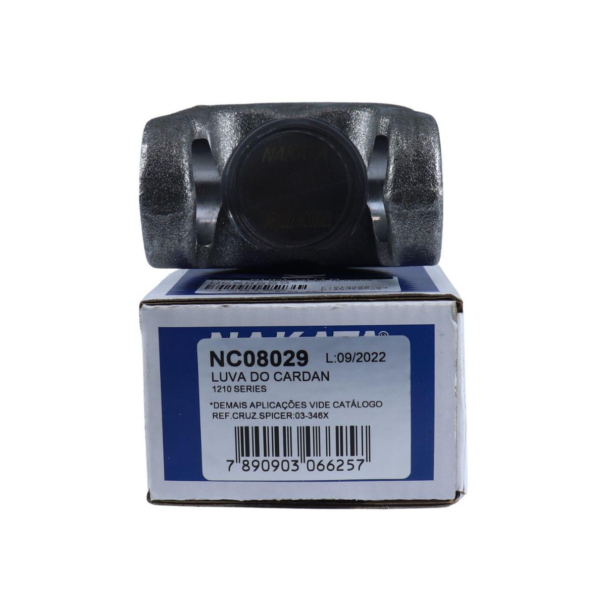 Luva Cardan Opala 74/92 Manual 4X2 4.1 Nakata Nc08029