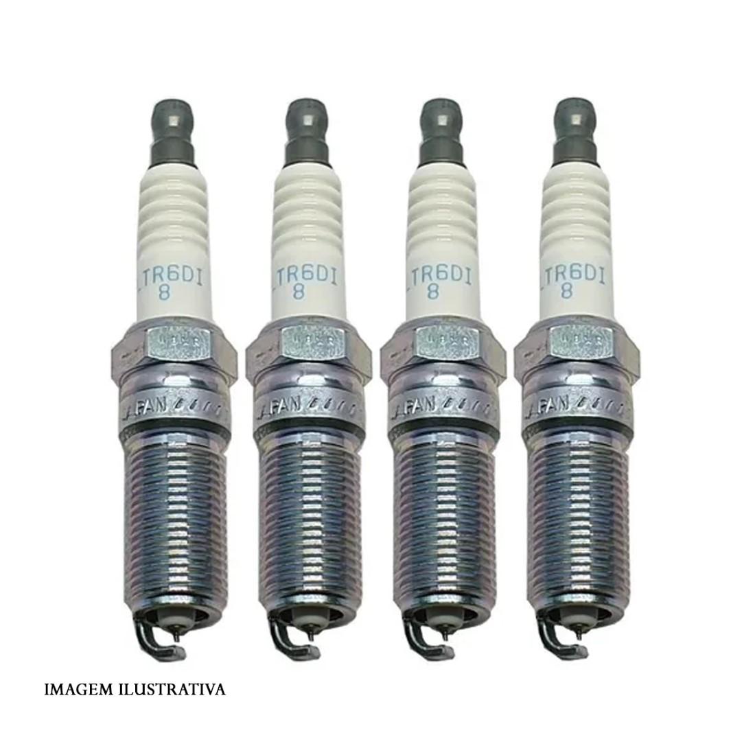 Vela Ignicao Ford Bronco Edge Fusion Ngk Ltr6Di-8