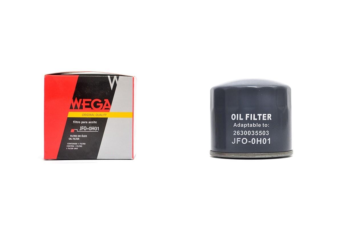 Filtro Oleo Jfoh01 I30 Ix35 Santa Fe Sonata Tucson Veloster Sorento Wega Jfoh01