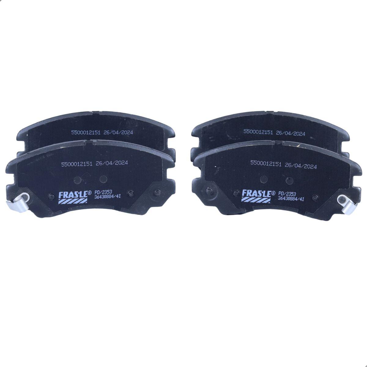 Pastilha De Freio Tiggo 2021/ Frasle Pd2353