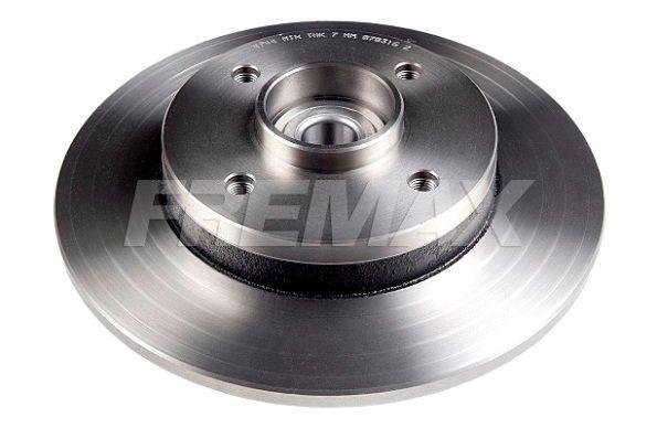 Disco Freio Traseiro Citroen C4 Pallas Vtr Peugeot 307 Sw Fremax Bd4744