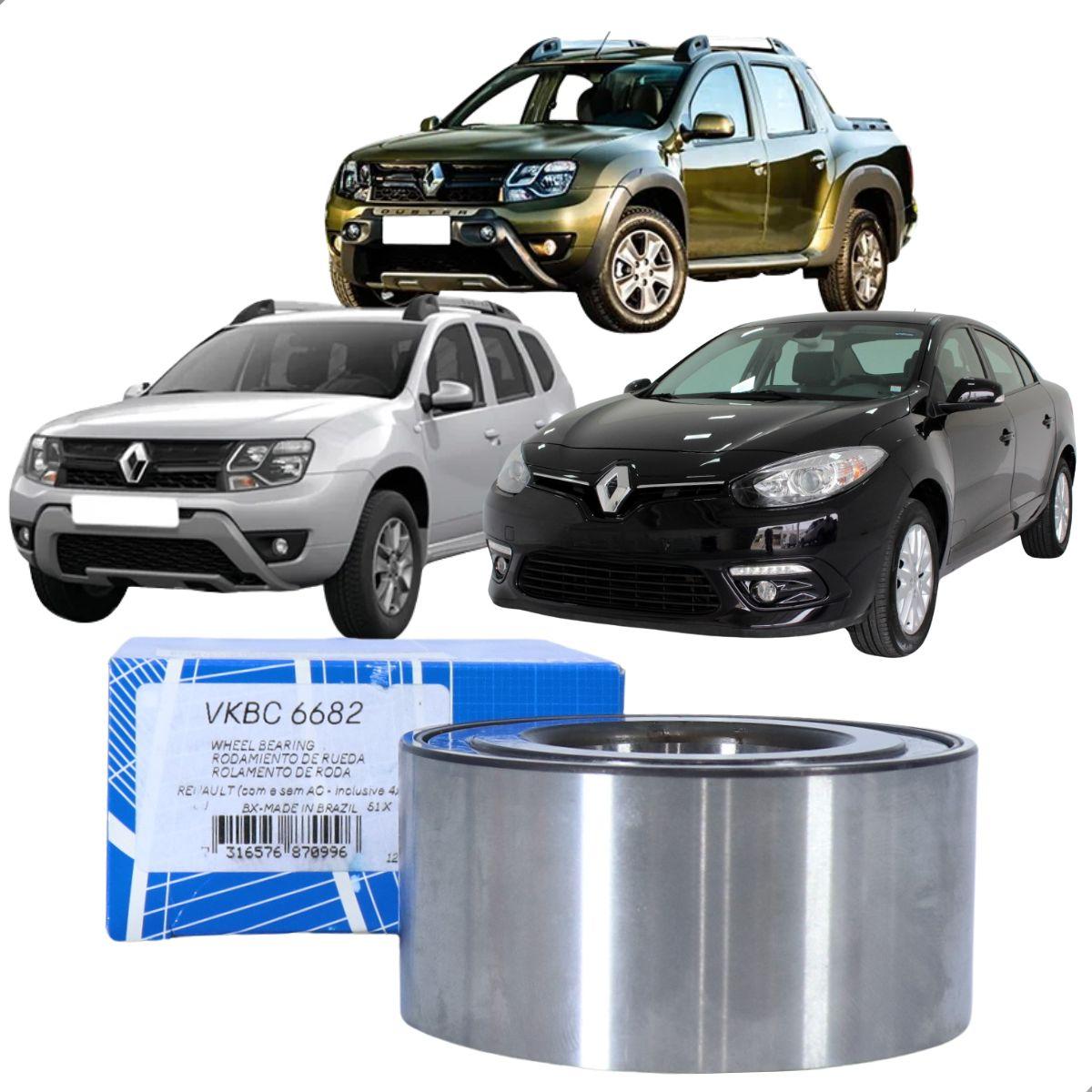 Rolamento Roda Diant Duster Oroch 1.6 2.0 2011/ Skf Vkbc6682