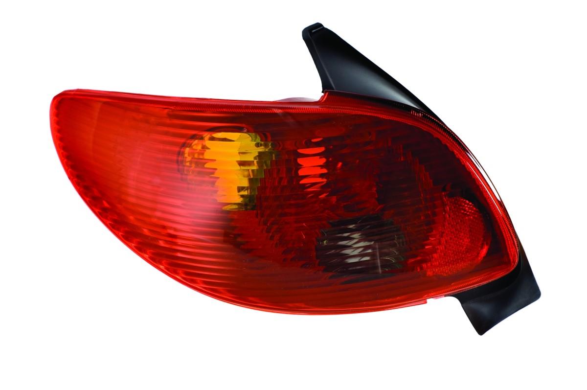 Lanterna Traseira Peugeot 206 Lado Esquerdo Rubi Fitam 34082E