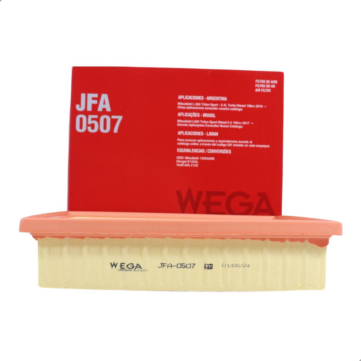 Filtro De Ar L200 17 Triton 2.4 Diesel Wega Jfa507