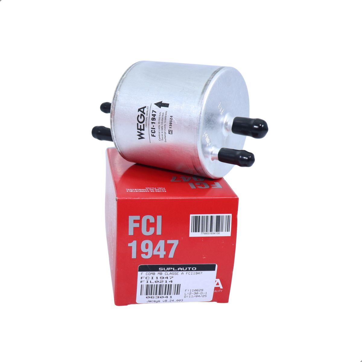 Filtro De Combustivel Mb Classe A 160 190 01/05 Wega Fci1947