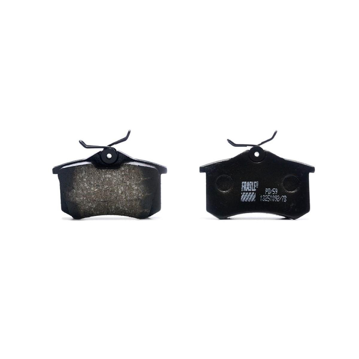 Pastilha Freio Traseira Peugeot 2008/ 308 C3 C4 Pd59 Frasle