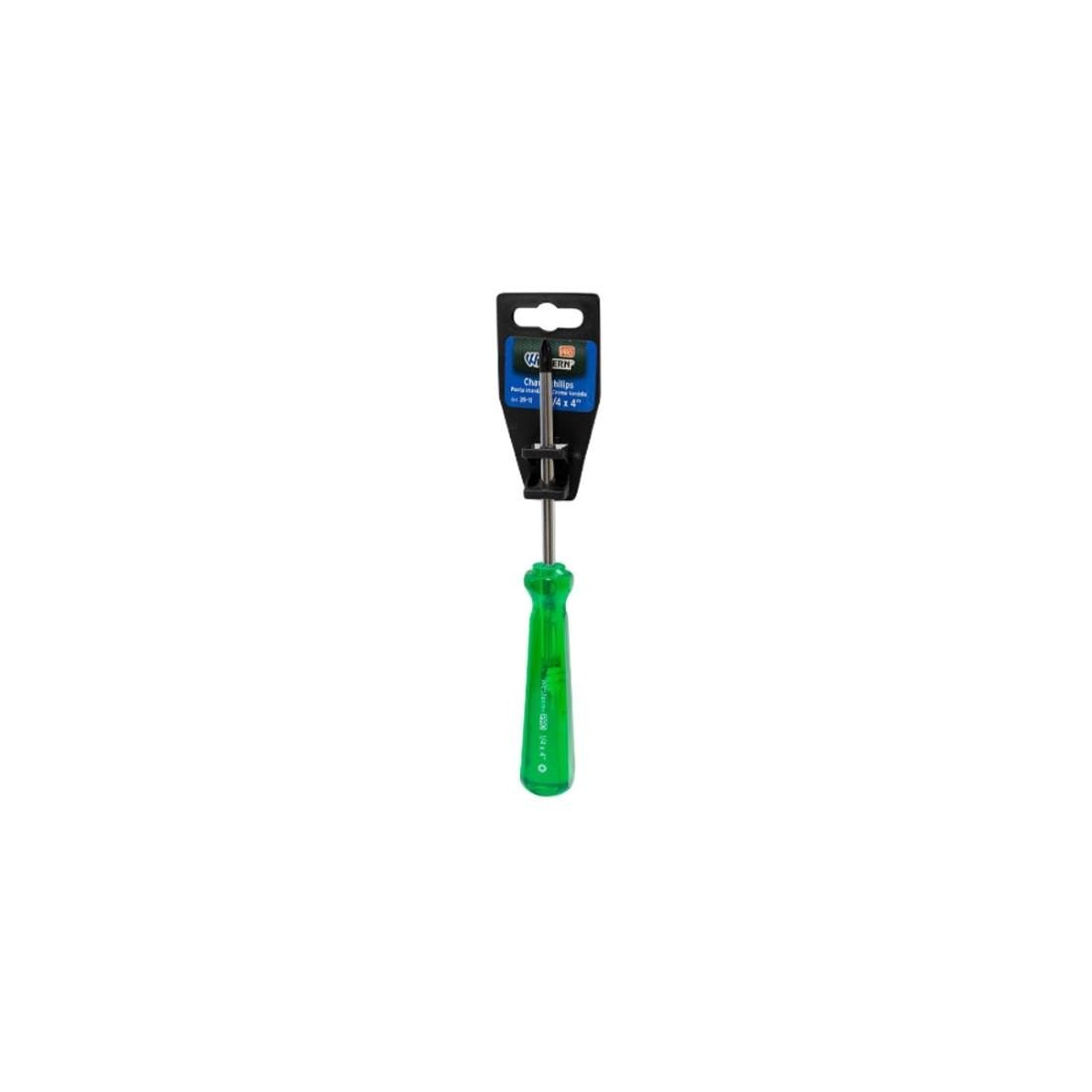 Chave Philips Verde 1/4X4" Ponta Iamantada Western 39-11