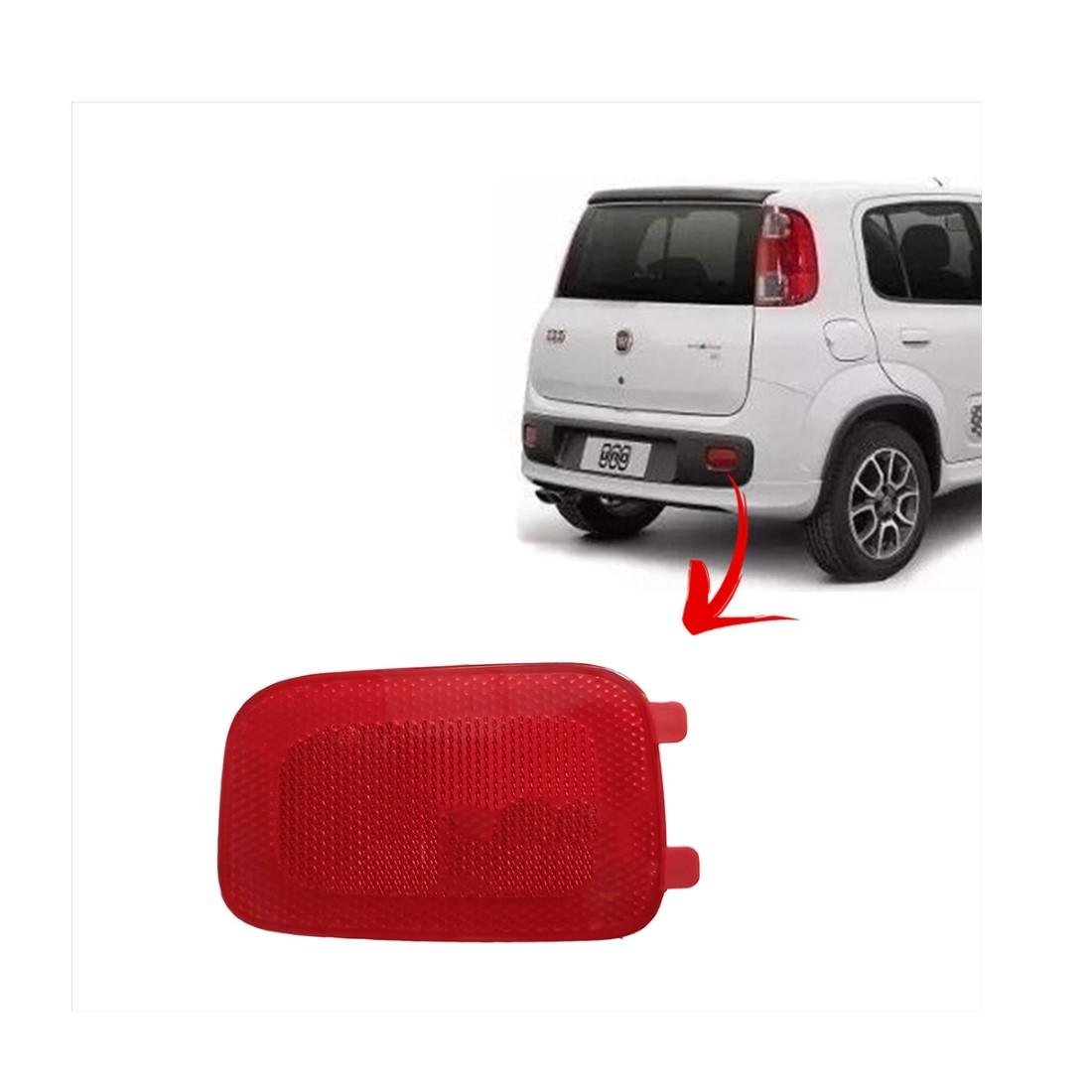 Refletor Parachoque Traseiro Uno Vivace 11/14 Fiat 51834859