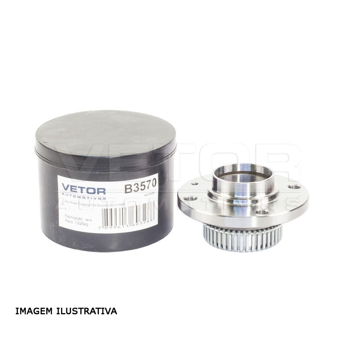 Cubo Roda Traseiro Inca Saveiro Van Vetor B3570