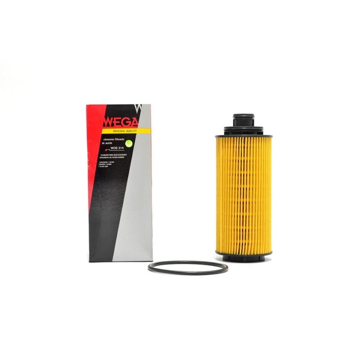 Filtro De Óleo Gm S10 Trailblazer Wega Woe314