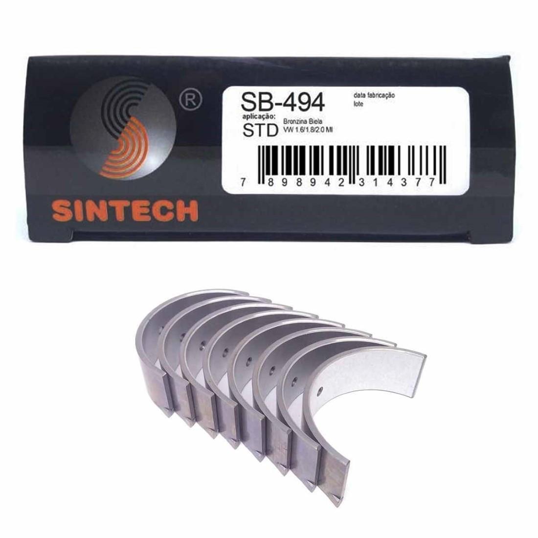 Bronzina Biela Gol Voyage Saveiro Mi 1985/ Sintech Sb494/Std