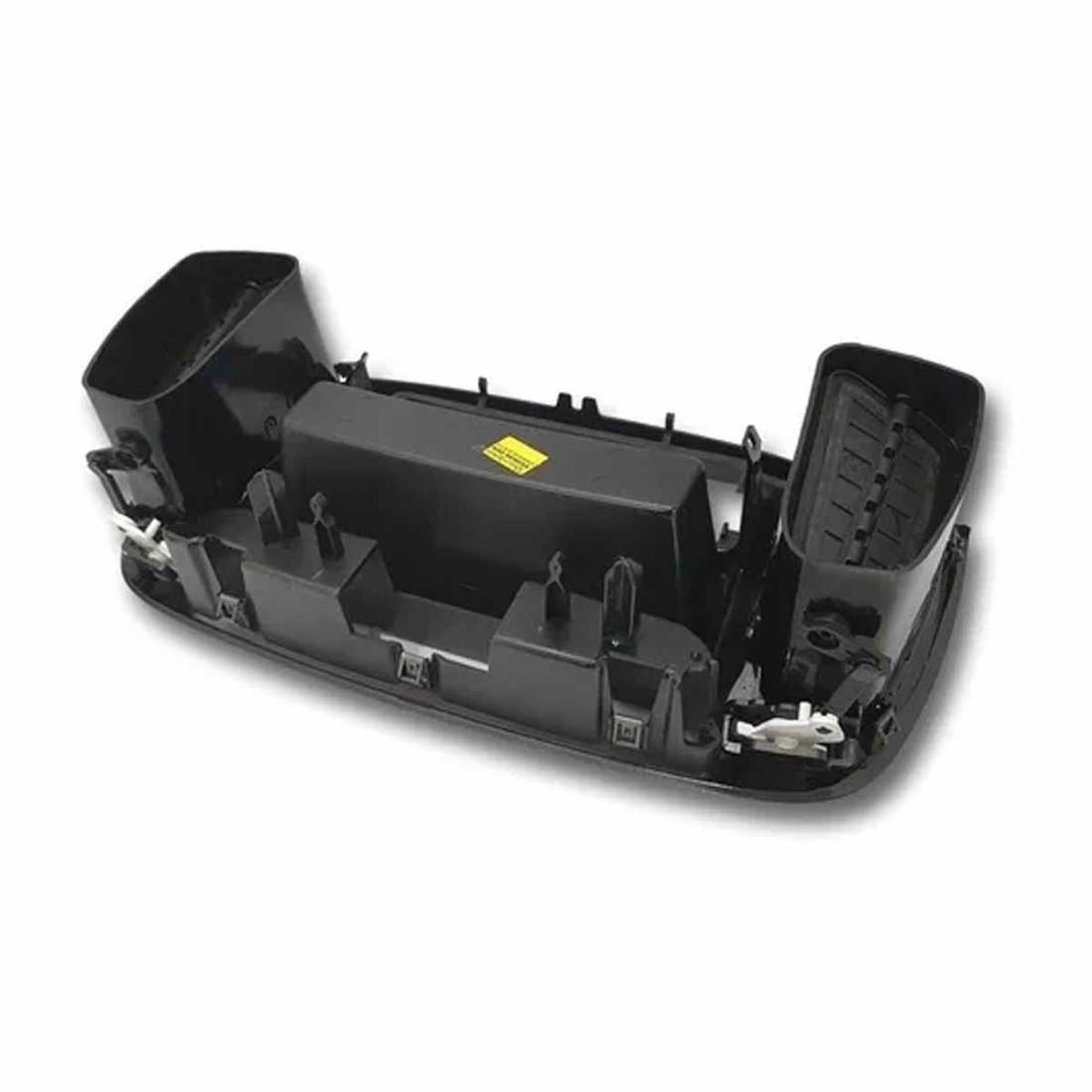 Moldura Central Painel Preto Fiat Uno 2015/ Fiat 100220813