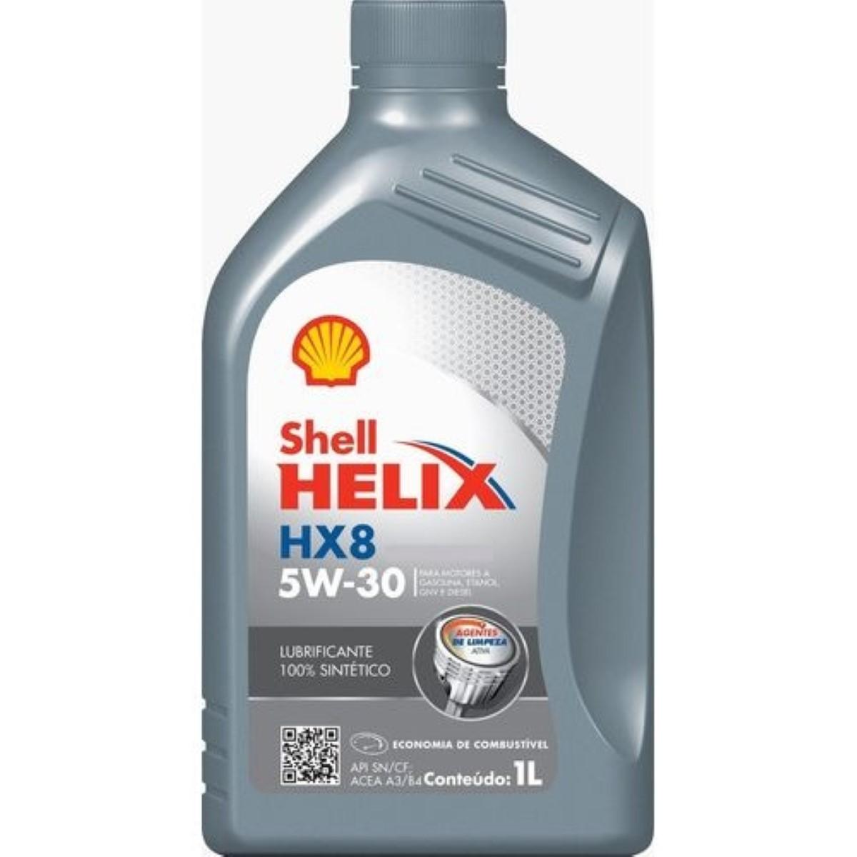 Oleo 5W30 Sintetico Shell Hx8 1L