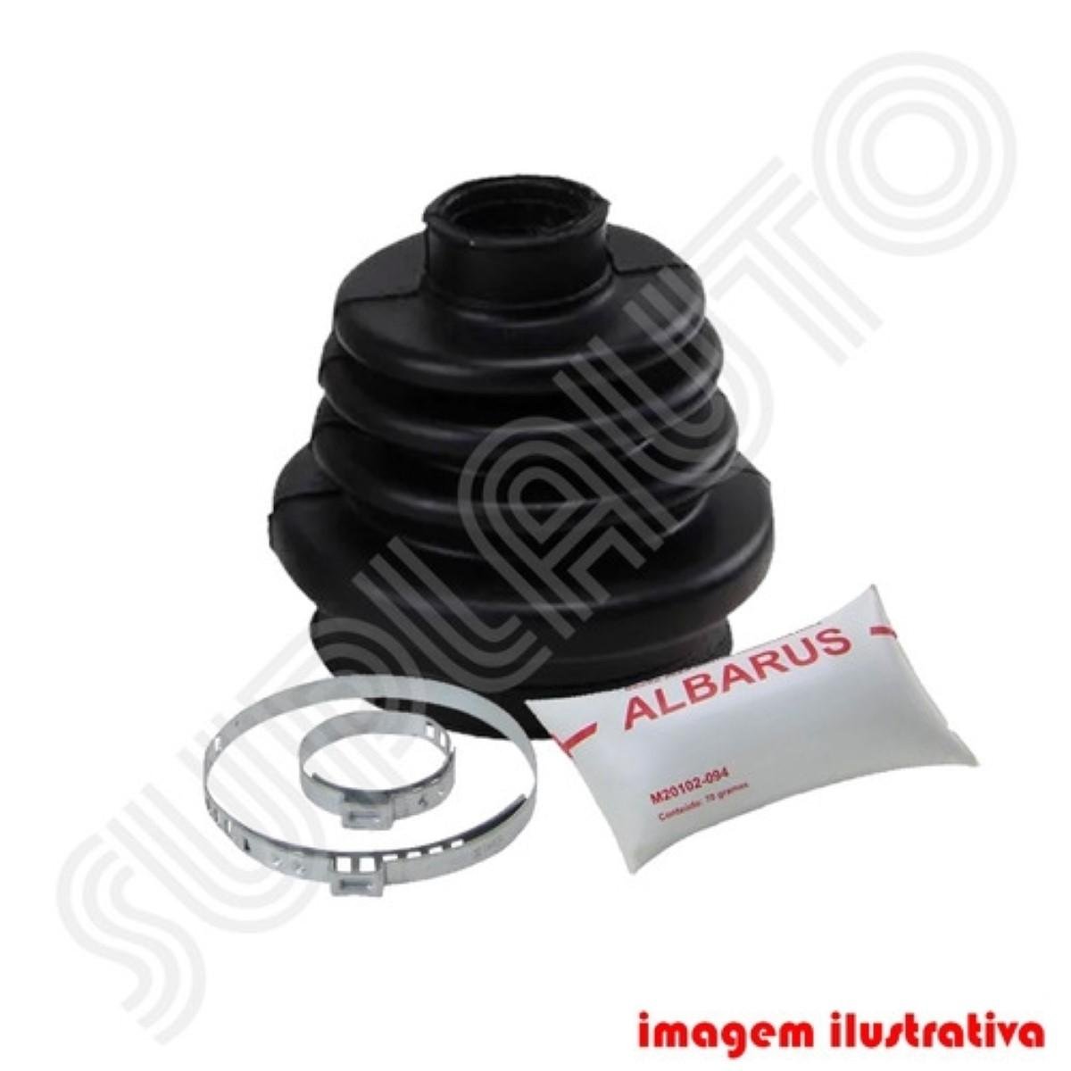 Coifa Homocinetica Fox Polo Albarus 213839G