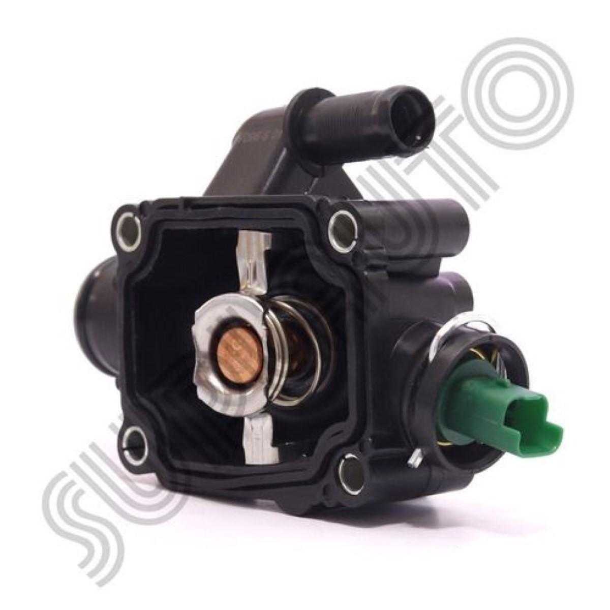 Carcaça Valvula Termostatica Peugeot 206 207 308 Citroen C3 C4 Bilbao 964726