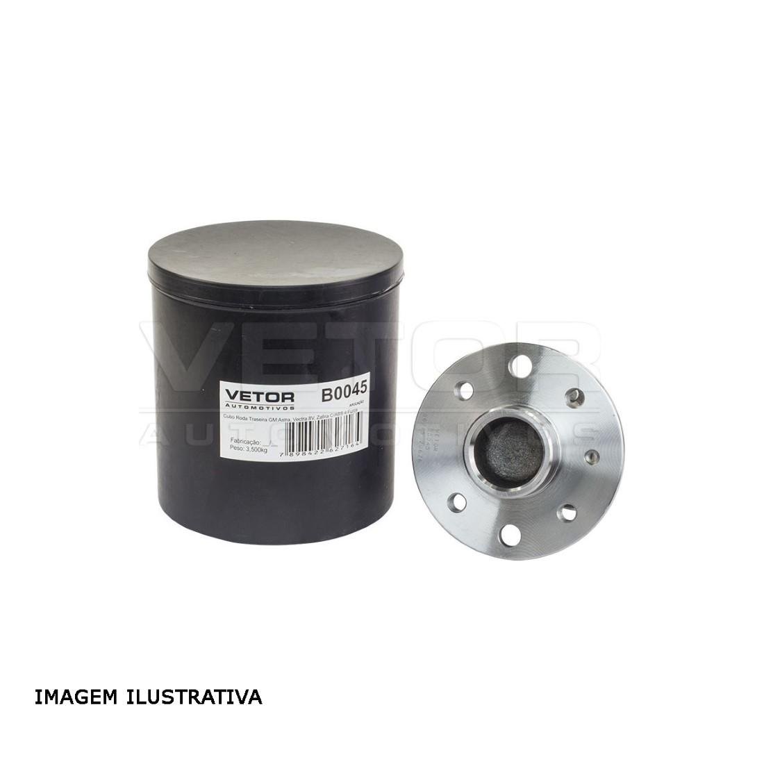 Cubo Roda Traseiro Astra Meriva Vectra Zafira Montana Vetor B0045