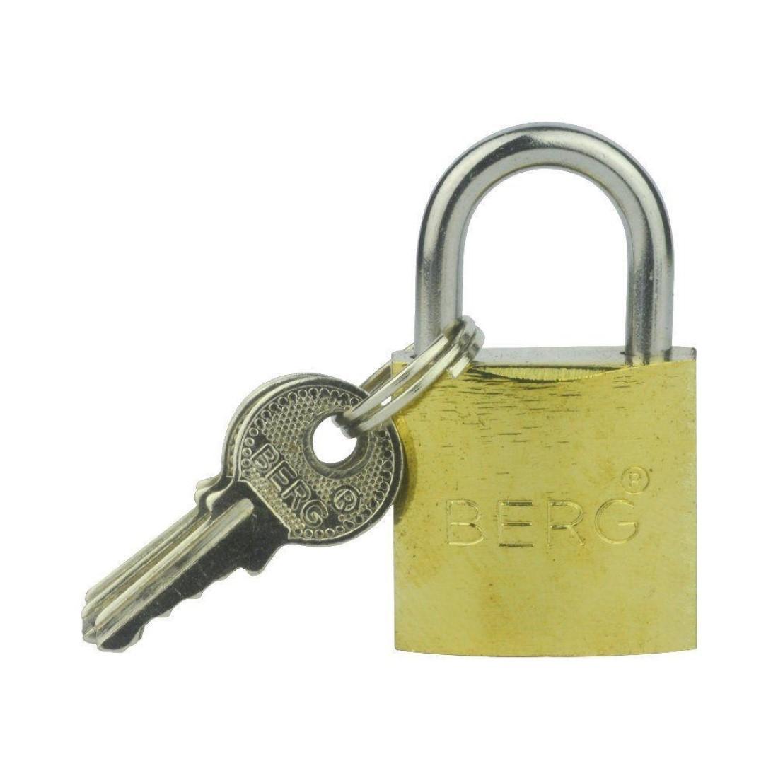 Cadeado Com 3 Chaves 30Mm Berg Western 6010030