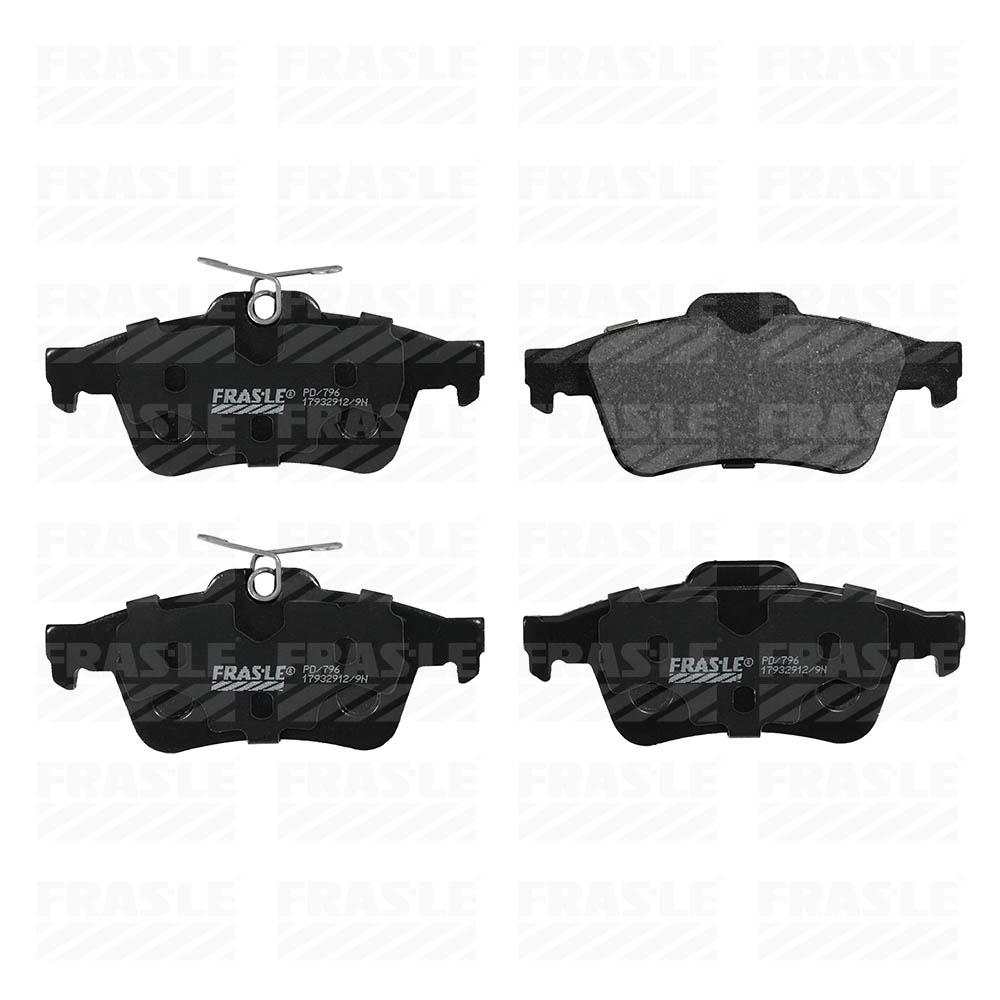 Pastilha De Freio Traseira Focus 2008/ Frasle Pd796<Br>