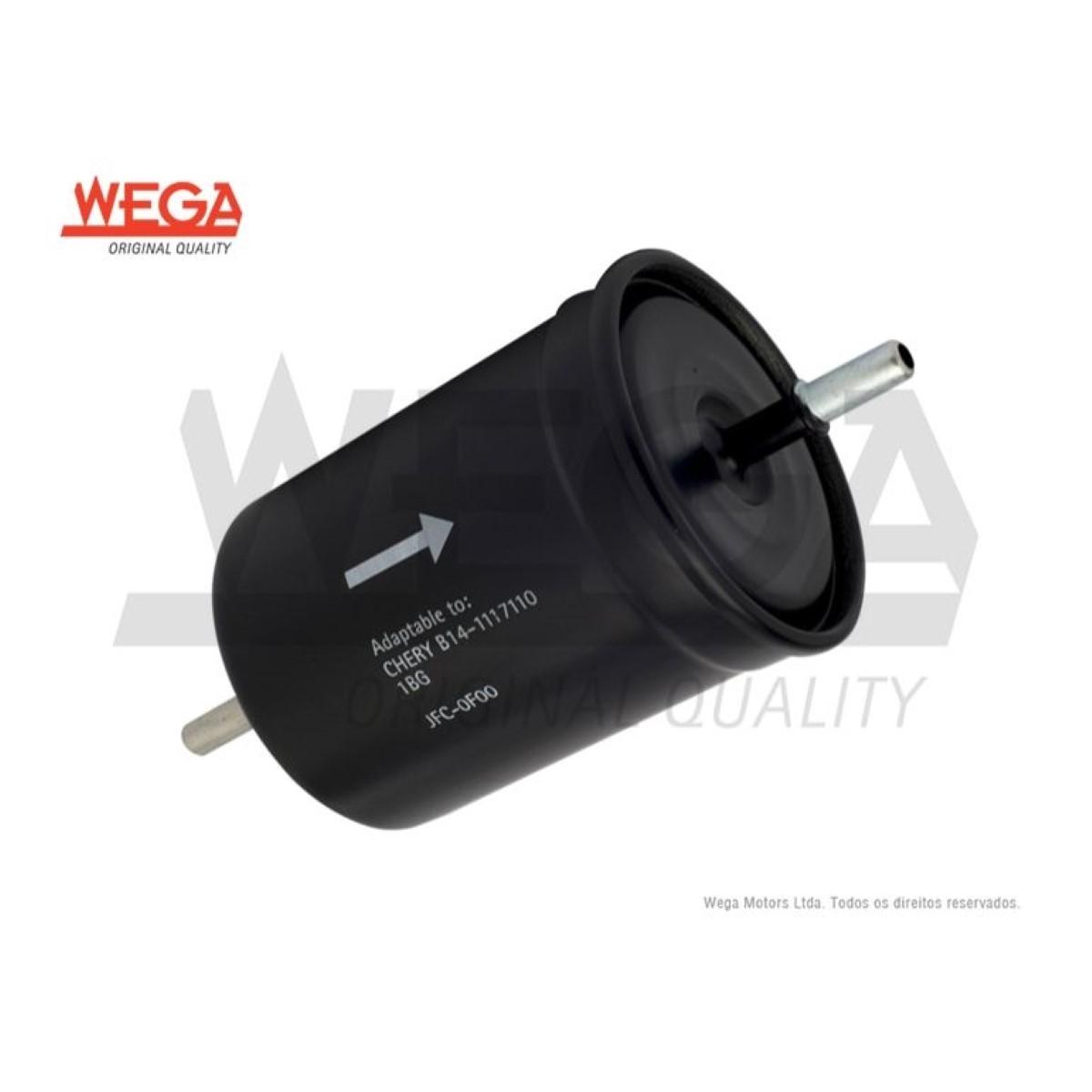 Filtro De Combustivel Cielo Celer Face S18 10 12 Wega Jfcf00