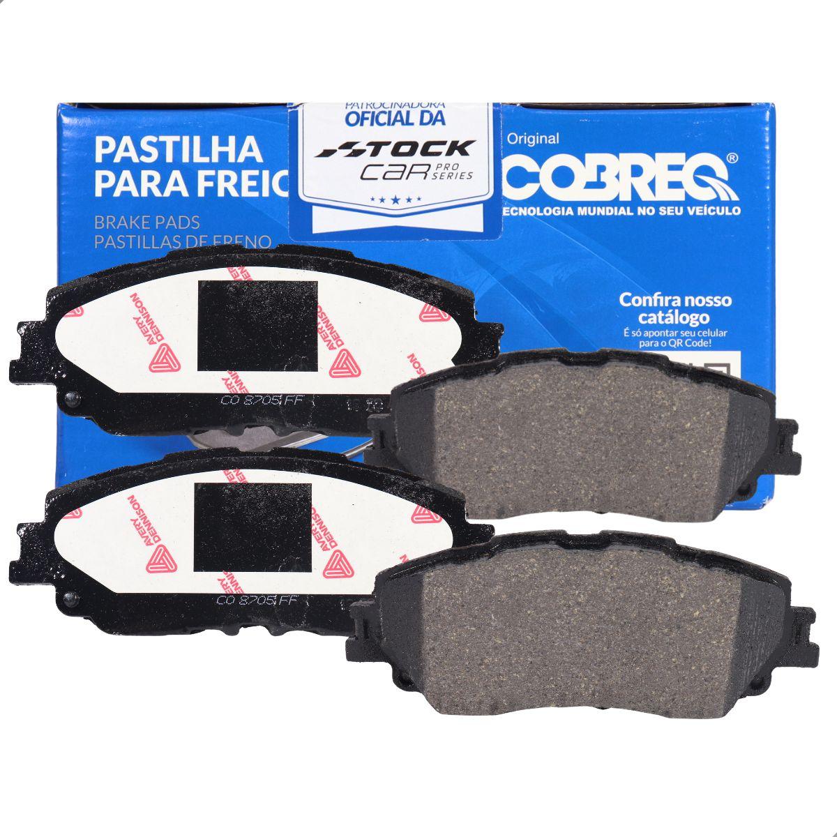 Pastilha De Freio Corolla Cross 2021/ Cobreq N2168
