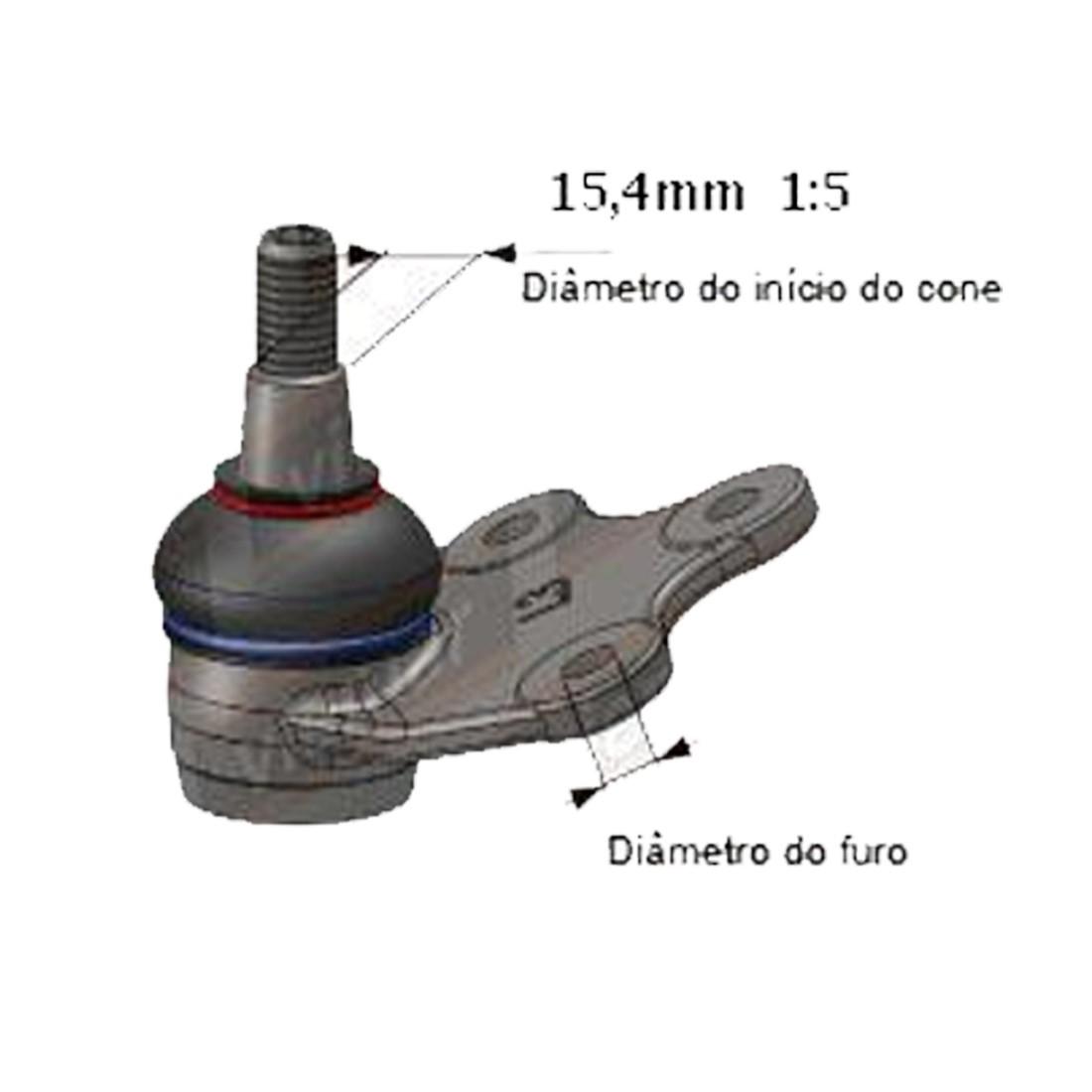 Pivo Suspensao Le Golf Jetta Polo Tiguan Bora Viemar 503205