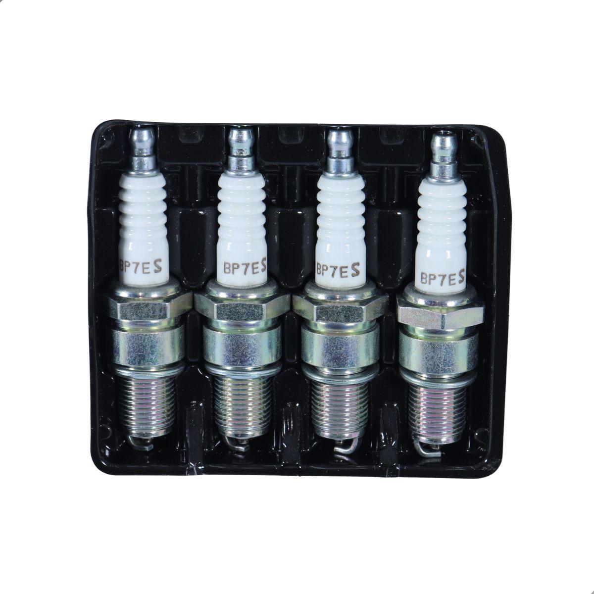 Vela De Ignição 147 Elba Fiorino Premio Uno 280S Ngk Bp7Es