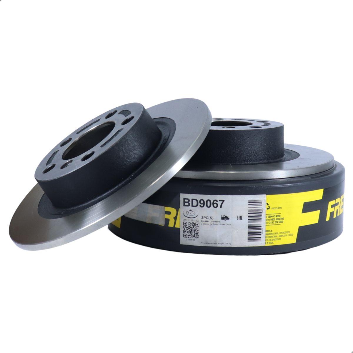 Disco Freio Traseiro Mini Cooper 2012 2014 Fremax Bd9067