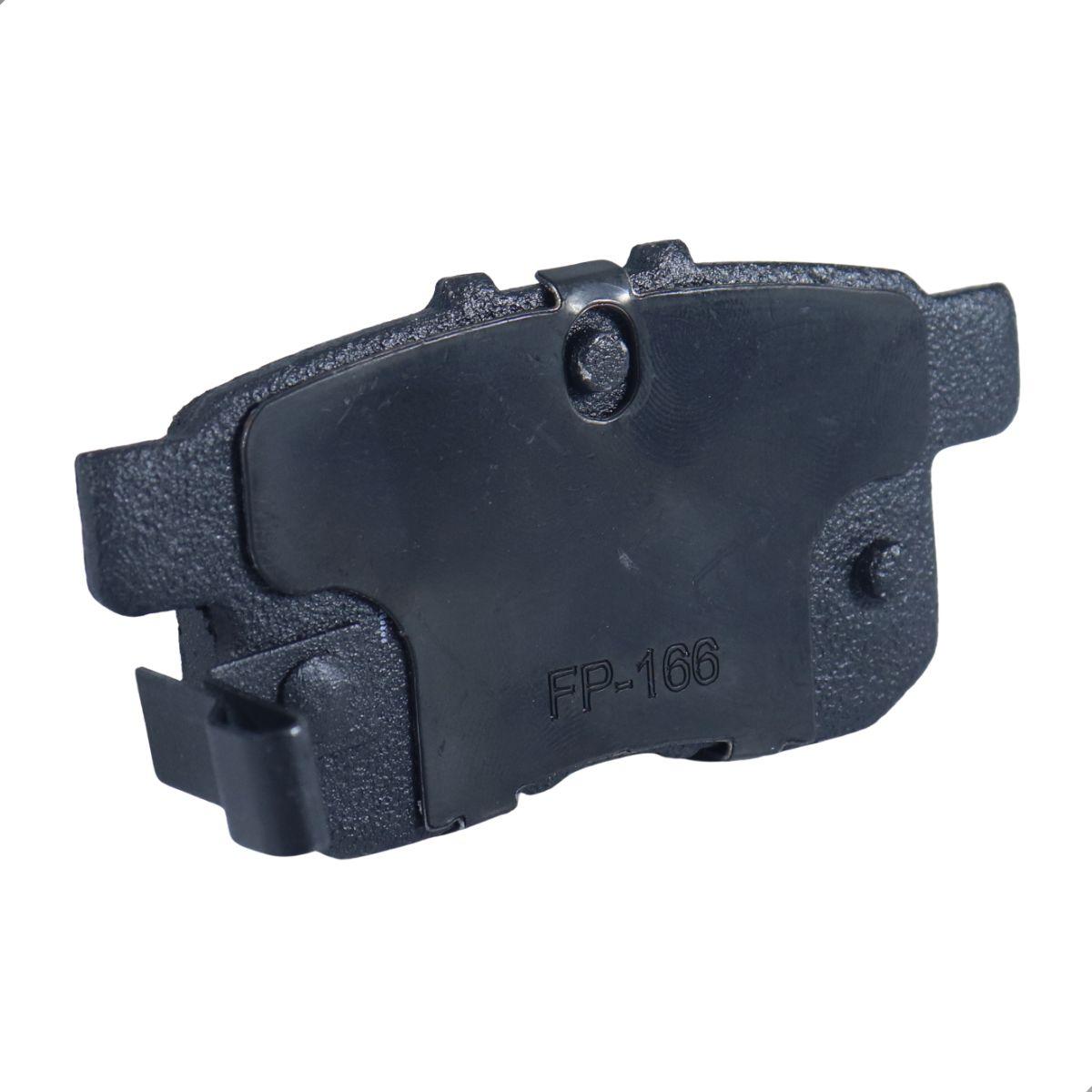 Pastilha De Freio Traseira Accord 2008 24V V6 Willtec Fp166