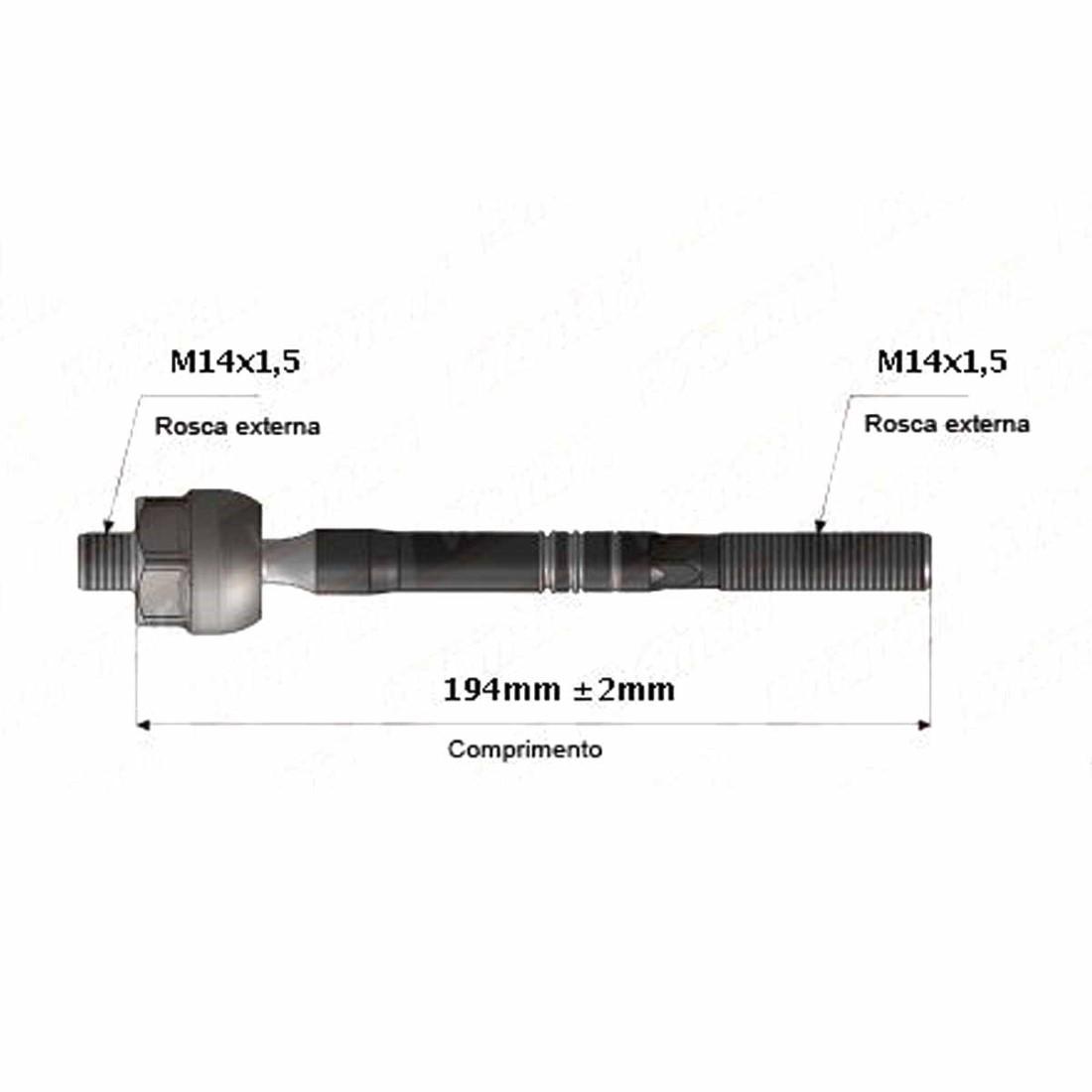 Axial Direcao Logan Sandero 2014 A 2023 Viemar 680559
