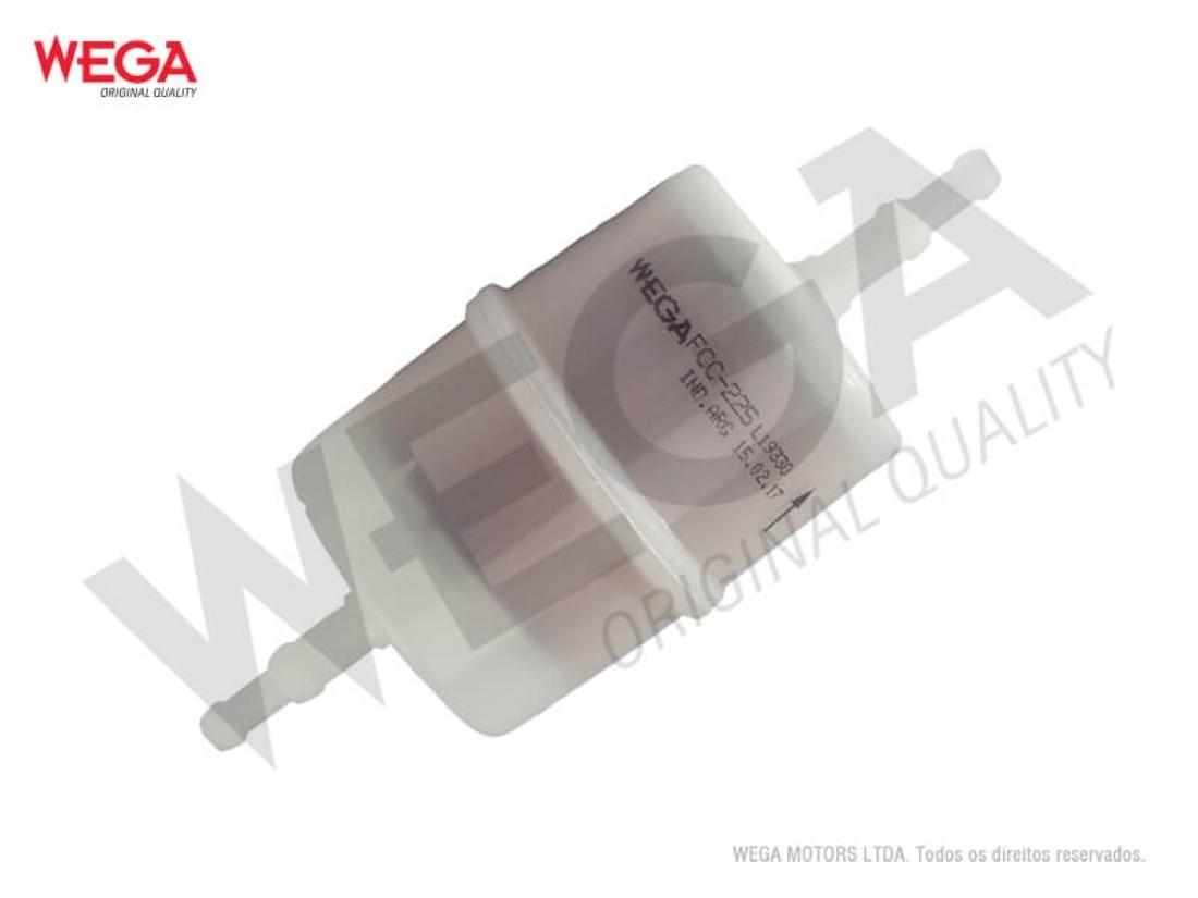 Filtro De Combustivel Ford Escort Vw Gol G2 G3 Wega Fcc225