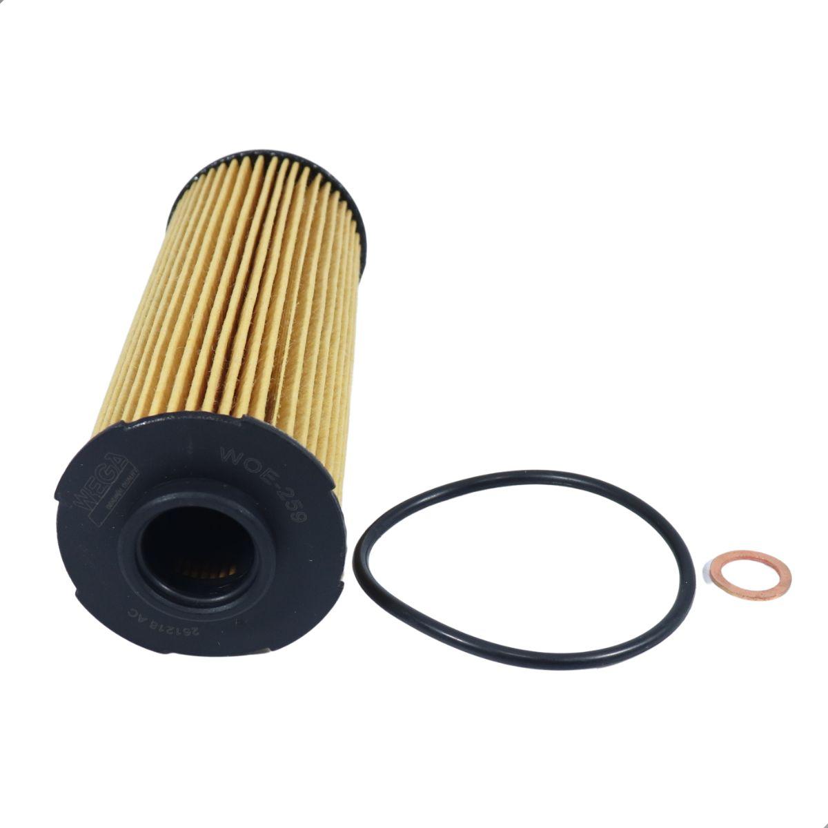 Filtro De Oleo Bmw Serie 1 3.0 2016/ Wega Woe259