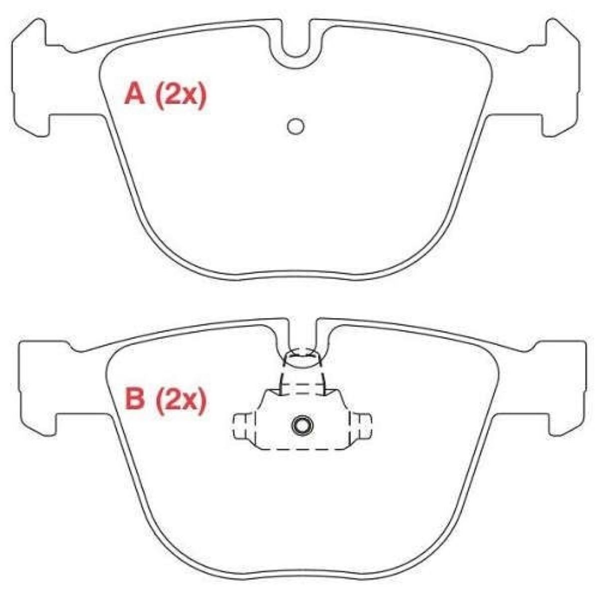 Past Fr Bmw Serie 3/5 T 07/ Pw646 Bmw 3/5/7/Range Rover/X3/X5 T
