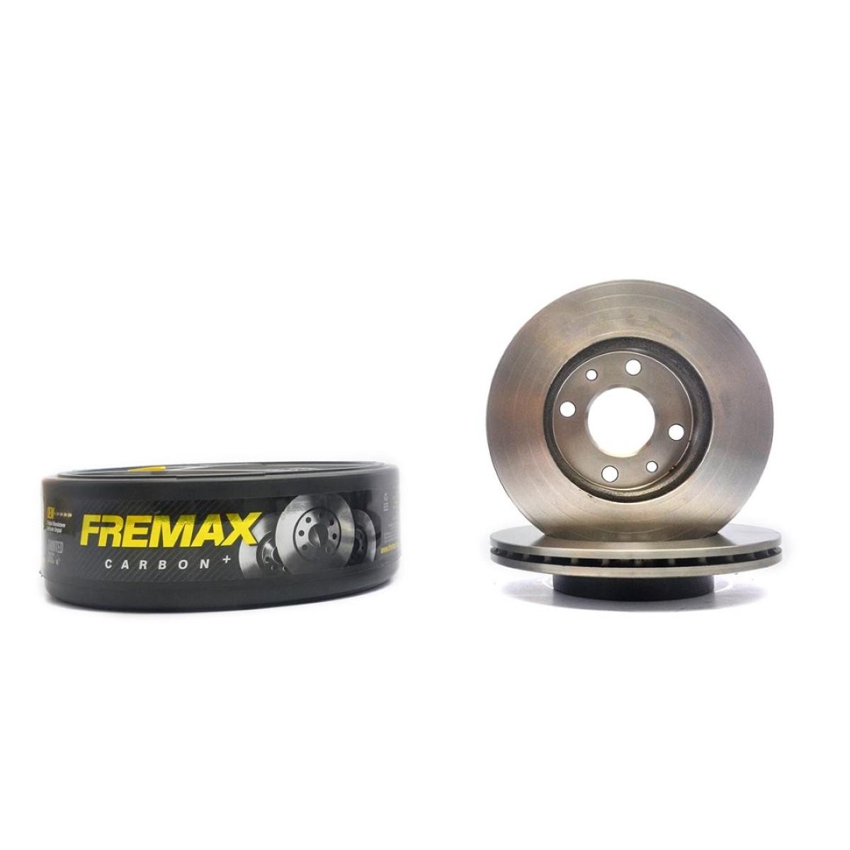 Disco De Freio Par Dianteiro Fiat Uno 1987 Fremax Bd0707