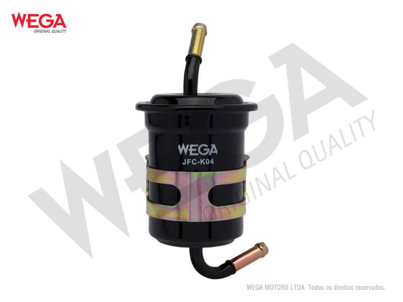 Filtro De Combustivel Sportage 01 Gas Sportege 04 2.0 16V Wega Jfck04