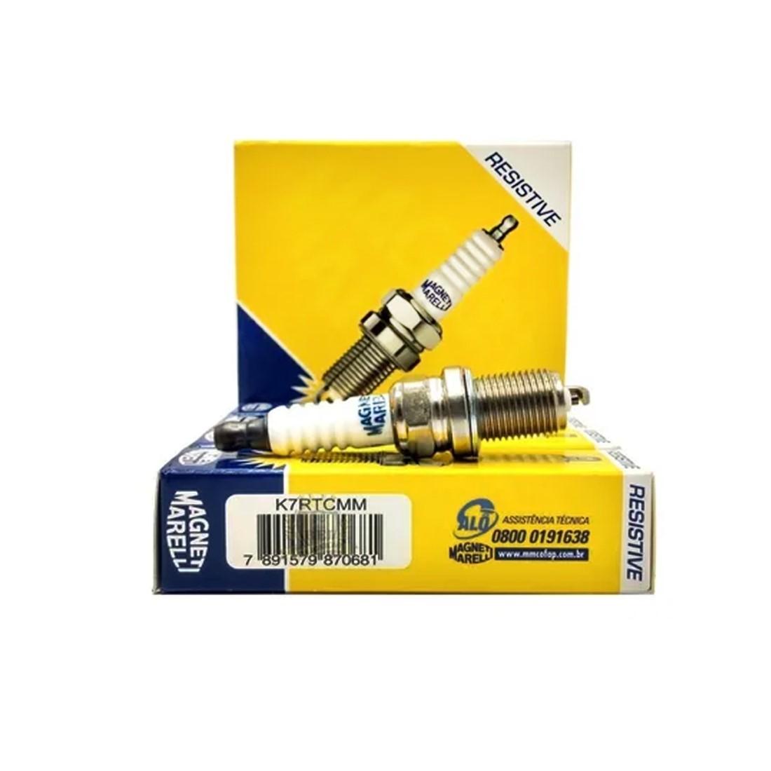 Vela Ignicao Gol Fox Polo Voyage Kombi Magneti K7Rtcmm