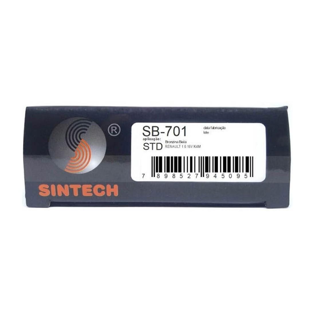 Bronzina Biela Clio Megane Duster 1.6 Sintech Sb701/Std