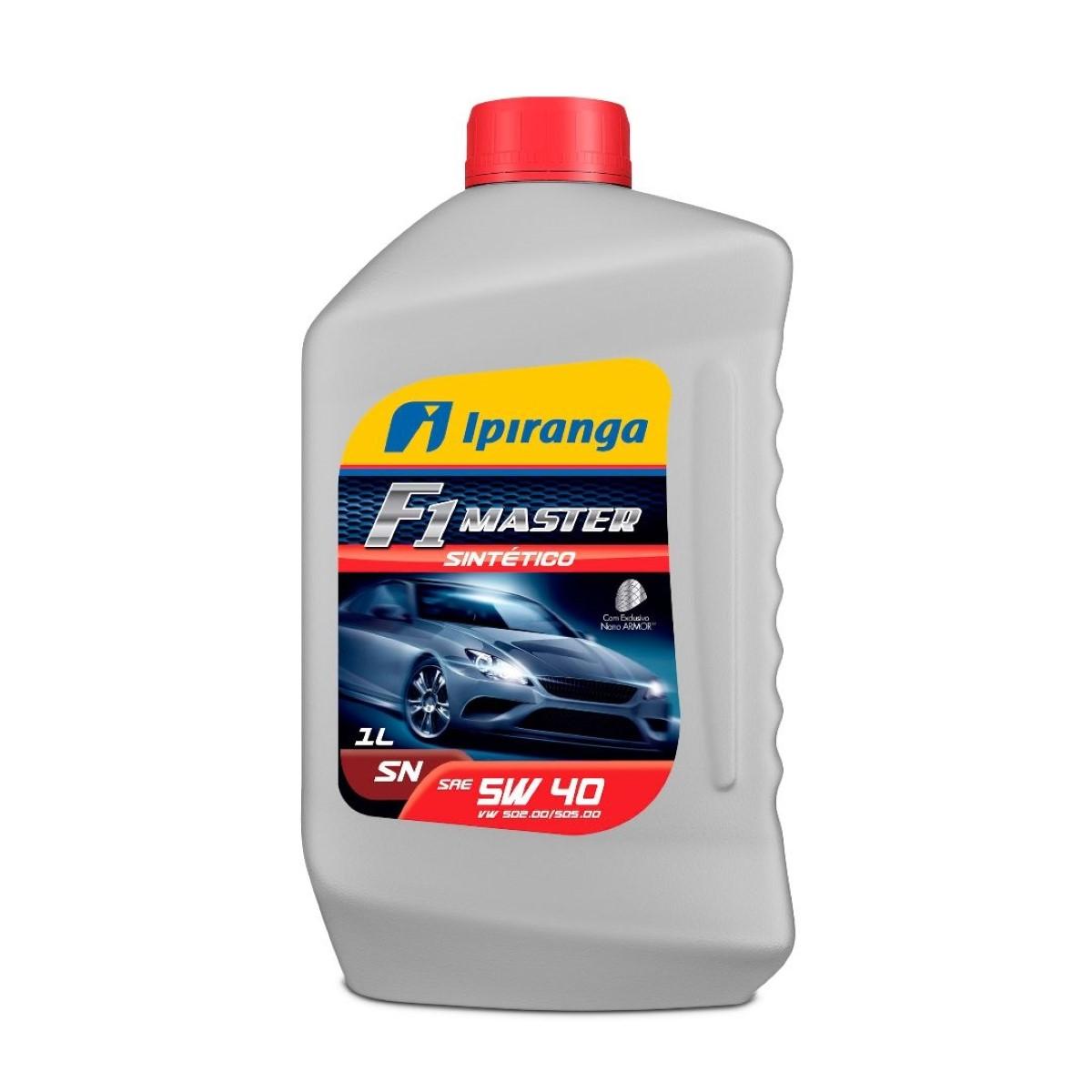 Oleo 5W40 Sintetico Ipiranga F1 1L - 01029600