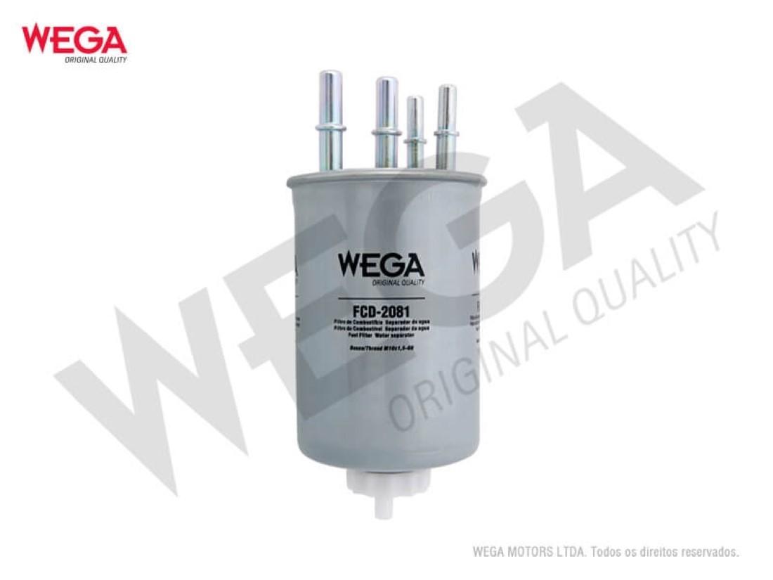 Filtro De Combustivel Range Rover 3.0 V6 2014/ Wega Fcd2081