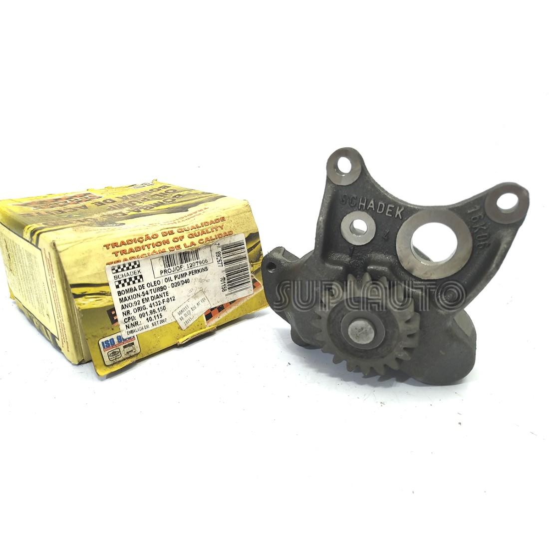 Bomba Oleo Bonanza D20 Silverado Veraneio S4T Schadek 10115