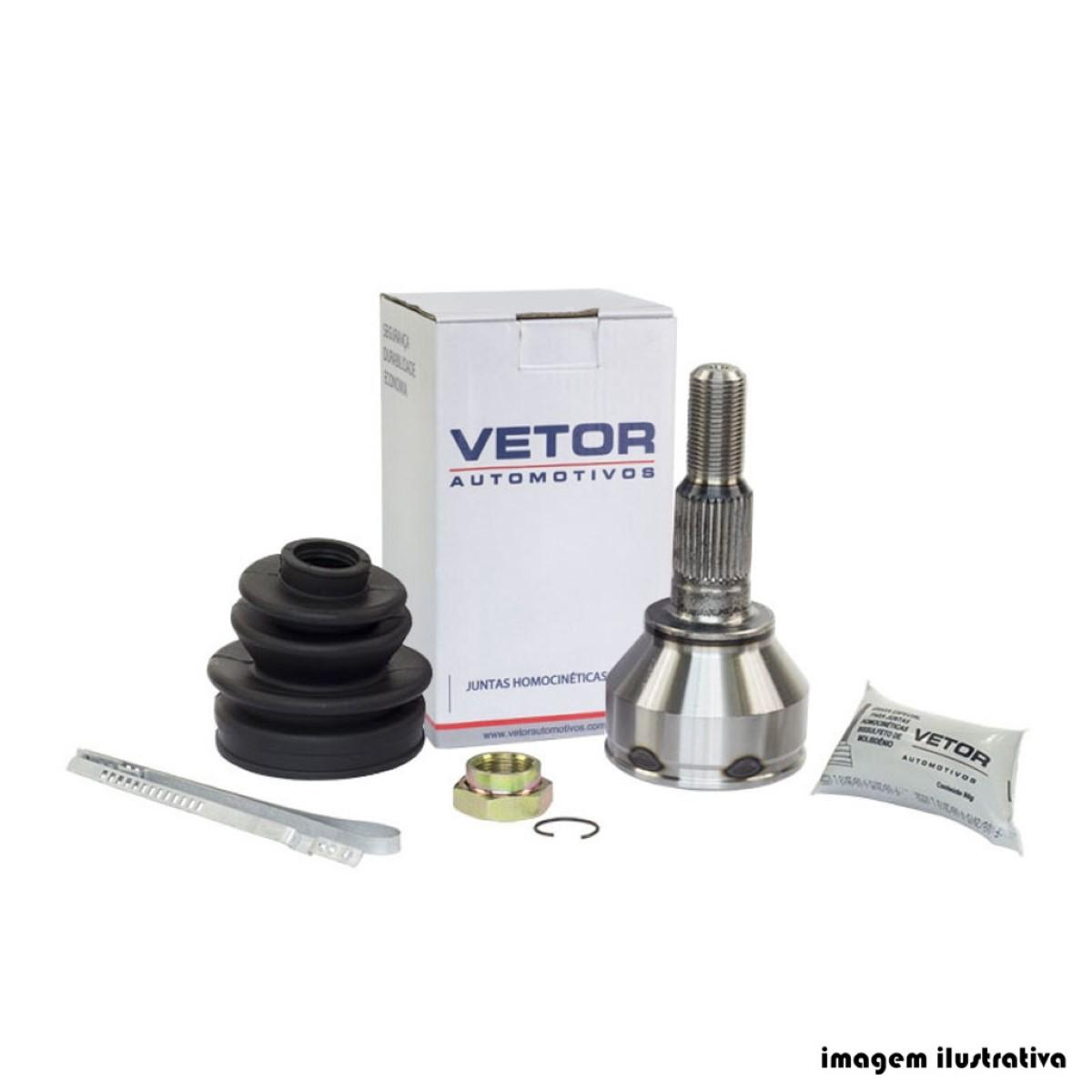 Ponteira Homocinética Chevrolet Captiva 2008/14 Vetor Vt5125