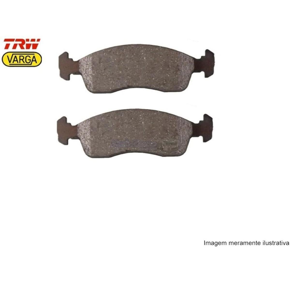 Pastilha De Freio Dianteira Brava Doblo Coupe Trw Rcpt02650